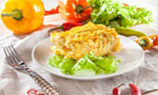 Запеканка с овощами и сыром