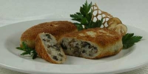 Котлеты грибные с рисом, фото, рецепт