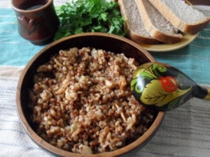 Гречка по-монастырски, фото, рецепт