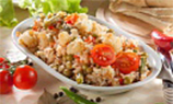Овощной плов с цветной капустой