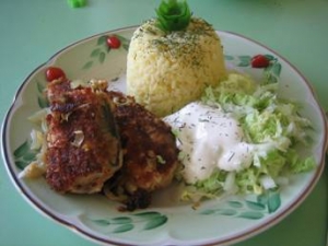 Отварная курица, жаренная в тесте, фото, рецепт
