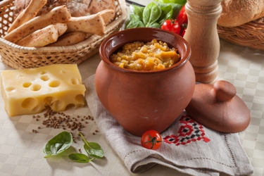 Гороховая каша в духовке, фото, рецепт