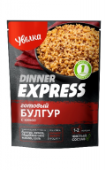 Увелка. Dinner Express .Готовый булгур с киноа.