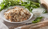 Итальянское ризотто с лесными грибами