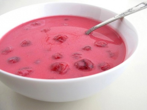 Суп из вишни с рисом, фото, рецепт