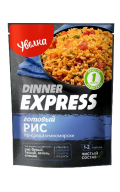Увелка. Dinner Express.Готовый рис по-среднеземноморски.