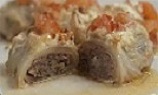 Голубцы из пекинской капусты с рисом и мясом