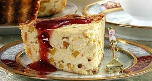 Запеканка из хурмы и творога, фото, рецепт