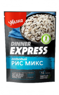 Увелка. Dinner Express. Готовый рис Микс.