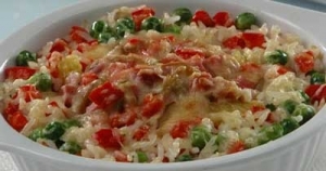 Рагу с сыром и рисом, фото, рецепт