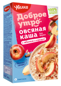 Каша овсяная с яблоком и корицей 