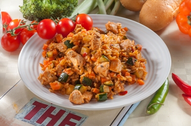 Рис с курицей по-болгарски, фото, рецепт