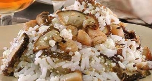 Рис с белыми грибами, фото, рецепт