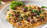Гороховая каша с мясом