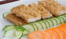Куриные палочки с арахисовым соусом