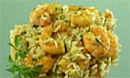 Рис с карри и креветками