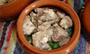 Мясное ассорти с баклажанами