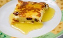 Пудинг кукурузный с творогом и изюмом