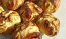 Слоёные пышки с рисом и рыбой
