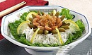 Салат рисовый с креветками