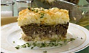Рисовый гратен с мясом и грибами